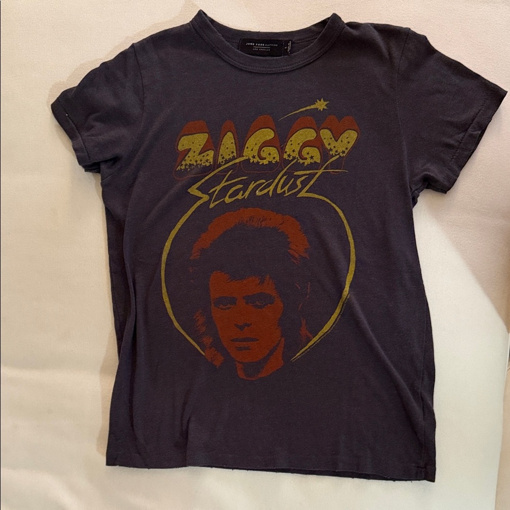 NWOT Junk Food Ziggy Stardust Graphic Tee - Black - Kids